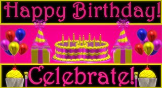 Happy Birthday 3D - Celebrate - Happy Birthday To You - Happy Birthday Song