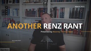 Tom Renz | RINO's, J6 and COVID (Part 2)