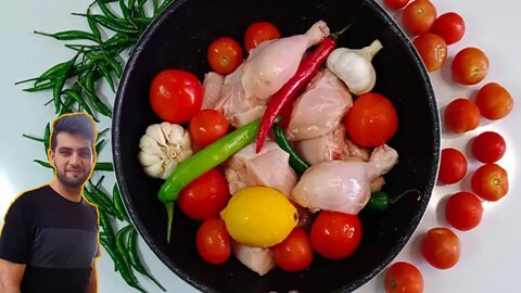 Khyber Charsi Chicken #Karahi Street Style | Peshawari Charsi Chicken Kadai | Subtitle Eng, Malay