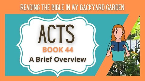Acts A Brief Overview | NRSV Bible