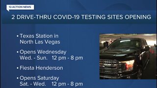 Additional COVID testing sites reopening in Southern Nevada