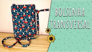 Bolsa transversal / Passo a passo