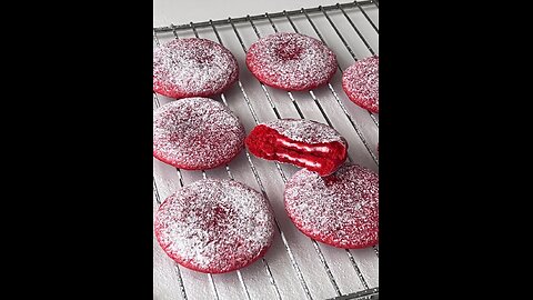Готовим печенье Красный бархат с чизкейком ❤️ запись эфира