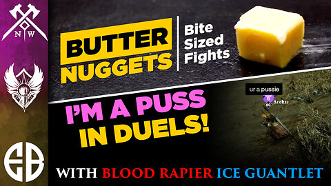 New World Blood Rapier Ice Gauntlet in duels