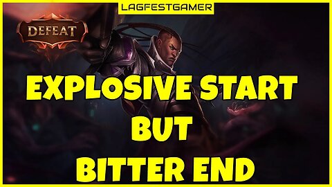 Explosive Start but Bitter End - Lucian League of Legends ARAM Gameplay