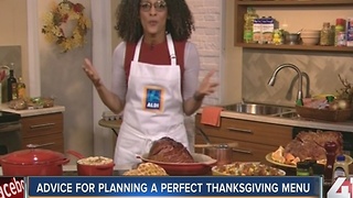 Advice for planning for a perfect Thanksgiving meal