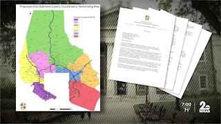 The challenge to the proposed Baltimore County redistricting map