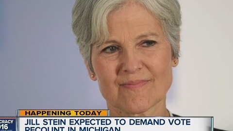 Jill Stein expected to demand vote recount in Michigan