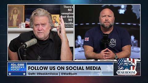 Bannon & Alex Jones Explain That We’re In An ‘Oppenheimer Moment’ With AI & Bioweapons.