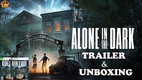 Alone In The Dark Trailer & Unboxing PS5/XBOX SERIES (GAMESWORTH)