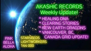 Akashic Records Deep Dive 11/22/23 * Clearing DNA Programs * NEW EARTH Dragons * CANADA Grid Update