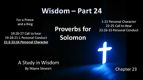 Wisdom - Part 24