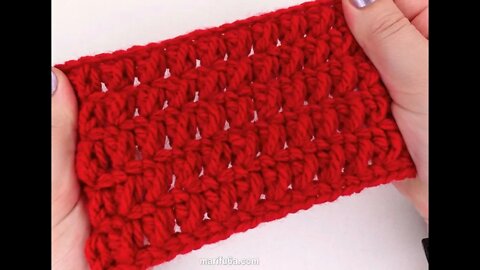 How to crochet simple stitch for beginners