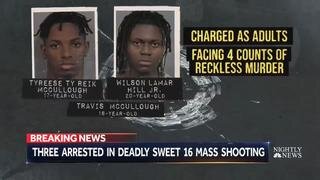 Three arrested after deadly Sweet 16 mass shooting in Alabama