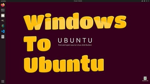 Windows 10 To Ubuntu 20.04........If Only