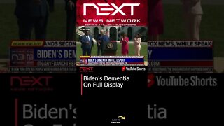 Biden's Dementia On Full Display #shorts