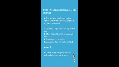 NCLEX-RN Best quiz practice questions with rationals