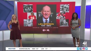 Len Dawson tribute at GEHA Field at Arrowhead Stadium open to public 1-9 p.m. Thursday