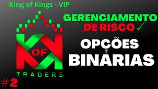 🚨IMPORTANTE🚨 GERENCIAMENTO DE RISCO EM OPÇÕES BINÁRIAS AULA #2