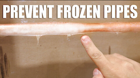 12 TRICKS To Prevent Your Pipes From Freezing! (Easy DIY) | GOT2LEARN