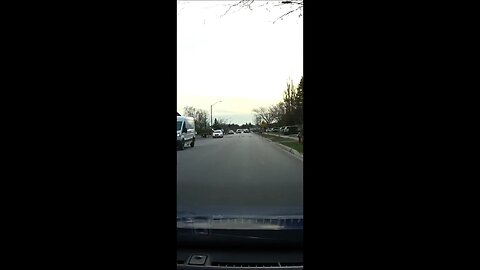 Vehicle Runs Stop Sign