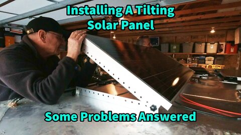 Tricks On Installing A Tilt-Able Solar Panel