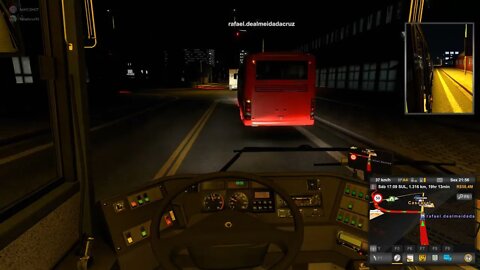 Euro Truck Simulator 2 Viagem de onibus