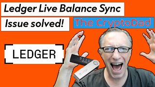 Ledger Live Bitcoin Balance Sync Issue