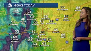 Sunday morning weather Denver