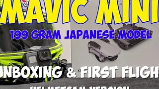 Mavic Mini 199g Japan Model - Unboxing📦/First Flight ✈️