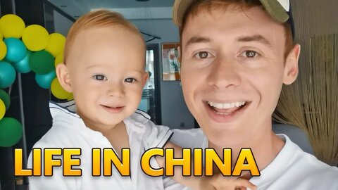 Life in China - Lincoln's 1st Birthday!