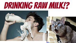 What's wrong with 'raw' milk?