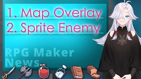 Infinite Overlays On Map/Battles, Sprite Enemies, Nina Aquila on Steam | RPG Maker News #93