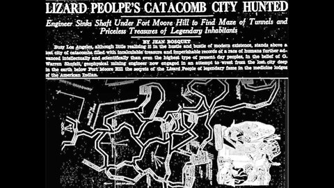 Lost Underground City of Advanced Lizard People Found Under Los Angeles, Maps Included