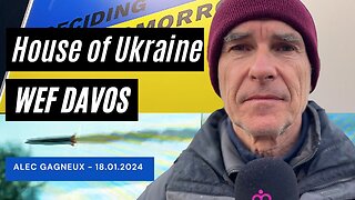 WEF 2024 | Ukraine-Haus in Davos: Spenden für Raketen - Kriegsdividenden statt Friedensbemühungen?