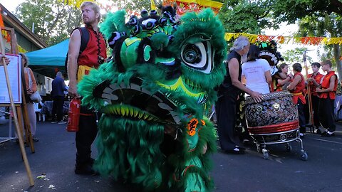 Lion Dance Firecracker CNY Bunbury Australia Happy Chinese New Year