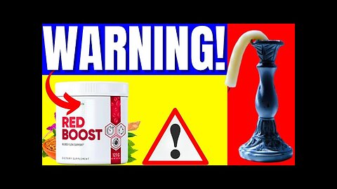 RED BOOST ❌(BEWARE!)❌ RED BOOST REVIEW - RED BOOST POWDER - RED BOOST SUPPLEMENT