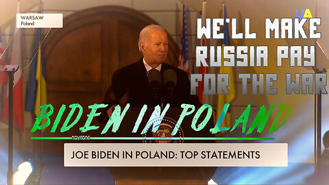 Biden in Warsaw | The Dan Bongino Show | top statements of the US President