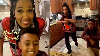 Kym Whitley Has A Dance Off With Son Joshua! 💃🏾🕺🏾