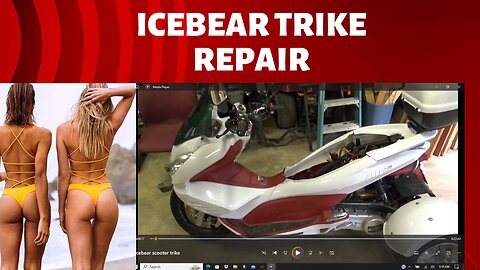 icebear scooter trike repair