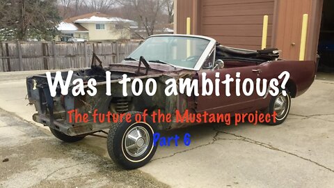 The future of the Mustang restomod coyote swap rebuild project part 6