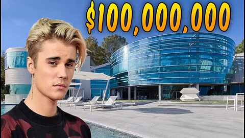 Step Inside Bieber's Lavish $100 Million Mansion/ beverly hills mansion
