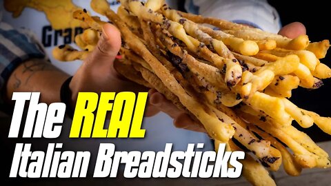 How to Make GRISSINI | The Real Italian Breadsticks