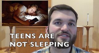 Teens Are Not Sleeping