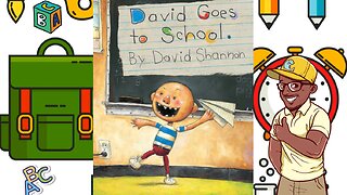 👓Read with Mr. Phishy! | 👶David Goes to School! | 🎶Animation & Music!