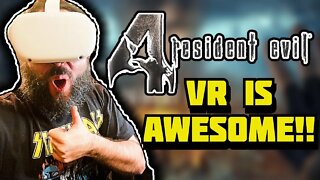 Resident Evil 4 VR is CRAZY!! | 8-Bit Eric