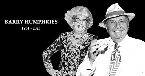 Barry Humphries: Dame Edna Everage comedian dies at 89