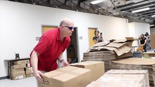 Blind workers learning skills to join the workforce