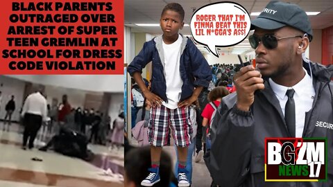 Black Parents Outraged Over Arrest of Super Teen Gremlin at School For Dress Code Violation