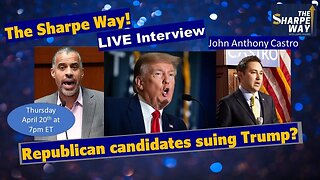 Republican Candidate suing Trump? Rep Presidential Candidate John Anthony Castro Discusses.